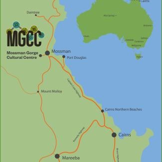 Mossman Gorge Region Map