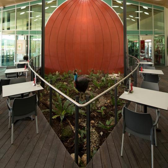 Inside of the facilities