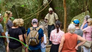 Group walks at MGCC